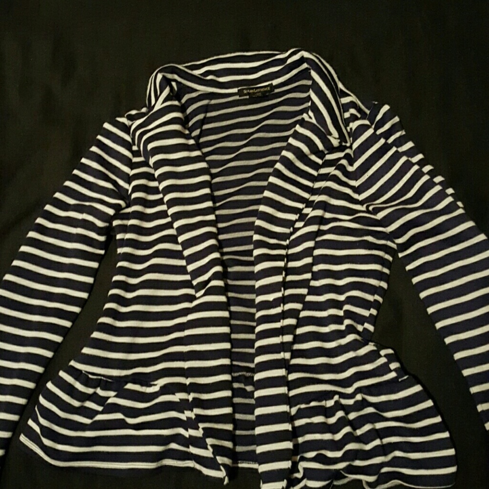 Vintage striped blazer